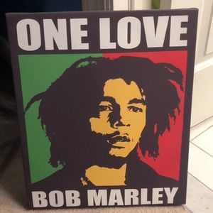 Bob Marley Canvas poster